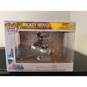 Mickey Mouse at the Space Mountain Attraction #107